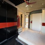 4 BHK United Classic Penthouse Duplex Mount Mary Bandstand Bandra Bedroom With Bed And Wardrobe