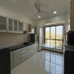 4 BHK United Classic Penthouse Duplex Mount Mary Bandstand Bandra Kitchen With Parallel Cabinets And Window