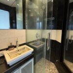 4 BHK United Classic Penthouse Duplex Mount Mary Bandstand Bandra Bathroom With Sink And Glass Shower