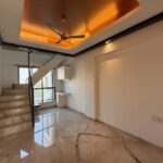 4 BHK United Classic Penthouse Duplex Mount Mary Bandstand Bandra Lobby With Staircase And Ceiling Light