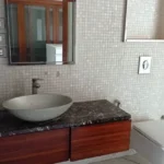 5 BHK Duplex Oberoi Sky Heights Andheri West Bathroom With Basin And Marble Counter