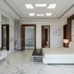 5 BHK Duplex Oberoi Sky Heights Andheri West Bedroom With Bed Closet And Ceiling Lights