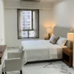 5 BHK Duplex Oberoi Sky Heights Andheri West Bedroom With Bed Window And Desk