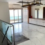 5 BHK Duplex Oberoi Sky Heights Andheri West Hall With Staircase And Glass Railing