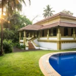 5 BHK Villa Portuguese Villa Josephine Estate Siolim Goa Elegant Poolside Villa View