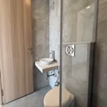 6 BHK Silver Rock Turner Road Bandra West Dark Grey Bathroom