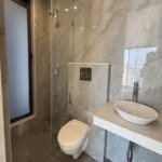 6 BHK Silver Rock Turner Road Bandra West Grey Marble Bathroom