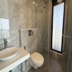 6 BHK Silver Rock Turner Road Bandra West Stone Tile Vessel Sink Bathroom