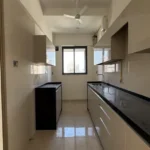 6 BHK Silver Rock Turner Road Bandra West Straight Layout Black Granite Kitchen