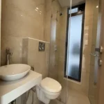 6 BHK Silver Rock Turner Road Bandra West Warm Marble Bathroom