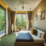 6 BHK Villa Awas Alibaug Bedroom Corner Windows Garden View