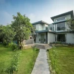 6 BHK Villa Awas Alibaug Modern Villa Exterior Lawn Garden