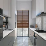Ajmera Prive Gulmohar Road Juhu 4 BHK Modern Modular Kitchen