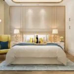 Ajmera Prive Gulmohar Road Juhu 4 BHK Calm Neutral Bedroom Space