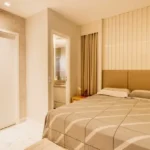 Ajmera Prive Gulmohar Road Juhu 4 BHK Modern Luxury Bedroom Interior