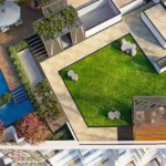 Ajmera Prive Gulmohar Road Juhu Green Rooftop Garden Area