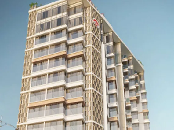 Ajmera Prive Gulmohar Road Juhu Premium Tower Elevation
