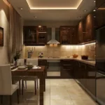 Chandak Sarvam JB Nagar Andheri East 2 BHK Compact Kitchen Dining