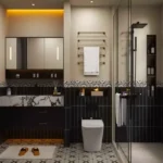 Chandak Sarvam JB Nagar Andheri East 2 BHK Glass Shower Bathroom