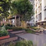 Chandak Sarvam JB Nagar Andheri East Landscaped Courtyard