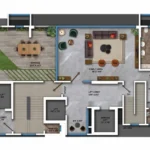 Ekta Elitus Santacruz West 4 BHK Upper Floor Plan