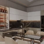 Fortune Florence Siddharth Nagar Borivali East 3 BHK Modular Kitchen Dining