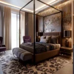 Invictus By GS BKC 4 BHK Four Poster Opulent Master Bedroom
