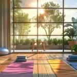 Invictus By GS BKC Open Sunlit Greenery Yoga Studio