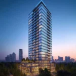 Kabra Tiara Dindoshi Goregaon East Glazed Facade Dusk Tower Exterior