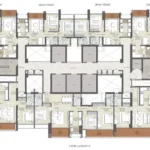 Kalpataru Eternia Thane West 2 BHK 3 BHK Detailed Floor Plan