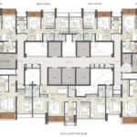 Kalpataru Eternia Thane West 2 BHK 3 BHK Detailed Floor Plan