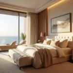 Lodha Aureus Sewri 4 BHK Sea View Master Bedroom