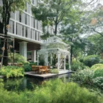 Lodha Aureus Sewri Garden Gazebo Pavilion