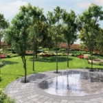 Lodha Aureus Sewri Water Feature Landscape Garden
