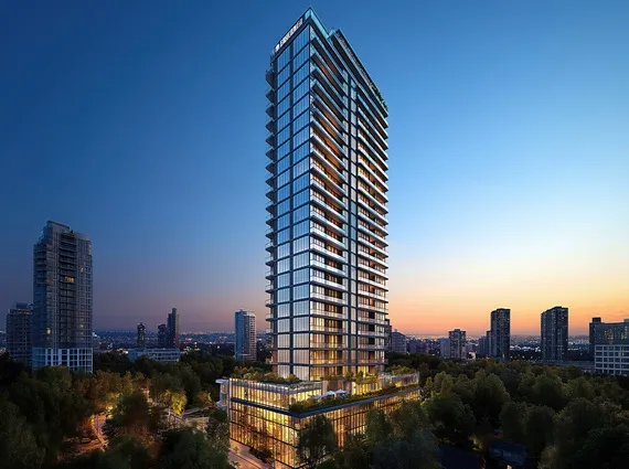 Mangal Meeth Gulmohar Road Juhu Modern Residential Tower Elevation