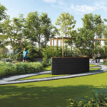 Monopoli Dadar East Walkway Lush Curated Landscape Garden