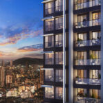 Monopoli Dadar East Dusk City Skyline Tower Facade