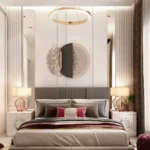 Monopoli Dadar East Jodi Gold Halo Pendant Bedroom