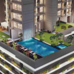 Monopoli Dadar East Aerial Podium Deck Lap Pool