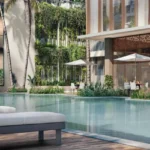 Narang Privado Pokhran 1 Vartak Nagar Thane Poolside Seating