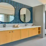 Neel Moira North Goa 5 BHK Elegant Bathroom With Double Vanity And Large Mirrors