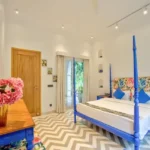 Neel Moira North Goa 5 BHK Luxury Master Bedroom With Large Window And Decor