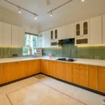 Neel Moira North Goa 5 BHK Spacious Modern Kitchen With Cabinets And Countertop