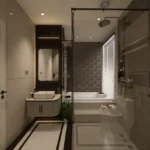 Oberoi Forestville Thane West 3 BHK Studio Premium Elegant Bathroom