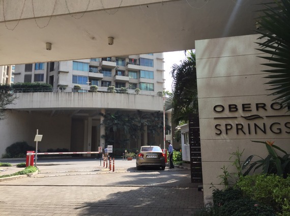 Oberoi Springs Andheri West Premium Residential Entrance Gate