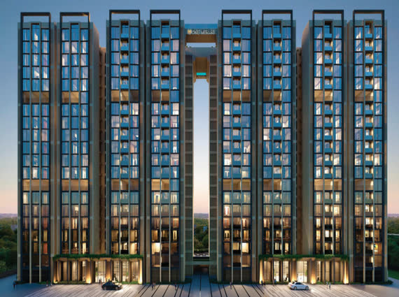 : One Meraki Chembur Residential Tower Front Elevation