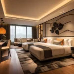 Paradigm Green Acres Pali Hill Bandra 5 BHK Bedroom Twin Beds Lounge Seating