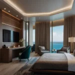 Paradigm Green Acres Pali Hill Bandra 5 BHK Bedroom Work Desk sea view