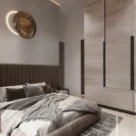Park 55 Shivaji Park Dadar West 2 BHK Modern Accent Wall Bedroom
