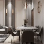 Park 55 Shivaji Park Dadar West 3 BHK Refined Pendant Dining Area